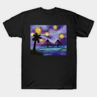 Starry Charleston Harbor T-Shirt